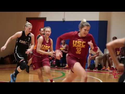 USC Women's Basketball - Exhibition Highlights vs. TK Hannover