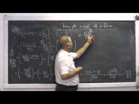 2/2 Lectia 609 - Operatii cu fractii si puteri Calcul de sume Demonstrarea inegalitati Tema Clasa 7