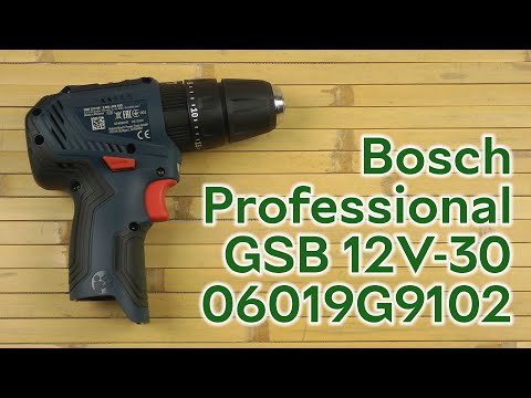 Дрель-шуруповерт ударная  Li-Ion 12 В GSB 12V-30 BOSCH (06019G9102)