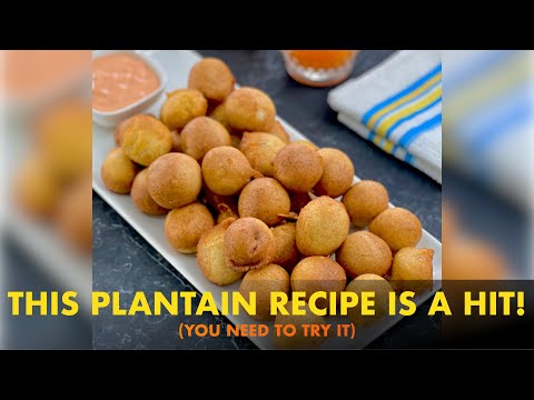 THIS PLANTAIN RECIPE IS A HIT! (YOU NEED TO TRY IT)