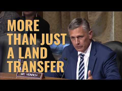 Heinrich Testifies in Support of the Albuquerque Indian School Act