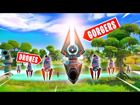 How to Find GORGER BOSSES / GATHERER DRONES in Fortnite