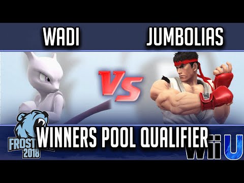Frostbite 2018 Smash 4 Singles  WINNERS POOL QUALIFIER -  WaDi (Mewtwo) vs  Jumbolias (Ryu)