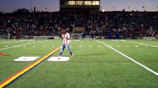 Yung Fyngas performing live at the Austin Aztex FC half time at House Park Stadium in Austin, TX