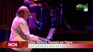 C5Tv - Litto Nebbia festejó en Tigre sus 50 años con el Rock