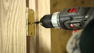 Lifting a Sagging Door : Door Installation & Maintenance