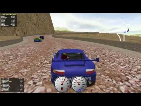 TORCS gameplay Car2-Trb1 versus all on Road Tracks - Berhet-mountain