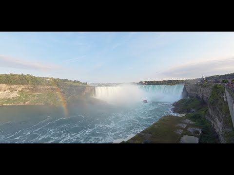 Tour Niagara Falls, Ontario, Canada Tour! IMMERSIVE VR 360 8K!