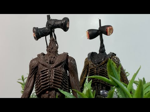 HOW TO MAKE SIREN HEAD FIGURE from EG M