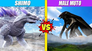 Shimo vs Male MUTO | SPORE