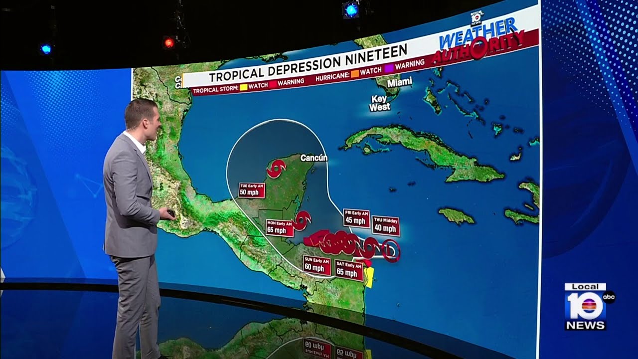 Tropical update: 6 a.m. forecast