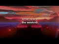 starboy - the weeknd (slowed + reverb + bass boosted + edited)