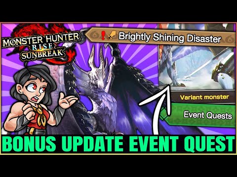 NEW BONUS UPDATE EVENT QUEST - New Malzeno SOON & INSANE Giant Hunt - Monster Hunter Rise Sunbreak!