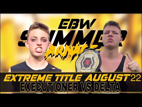 JACK DELTA VS EXECUTIONER THIS SUNDAY- EBW SUMMER CARNAGE PROMO