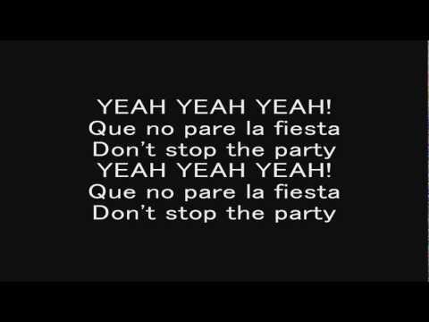 Pitbull - Don't Stop the Party (With Lyrics)