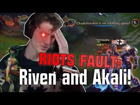Hashinshin VS AKALI : Why is she (and Riven) SO BROKEN?