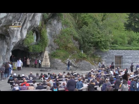 Chapelet du 18 avril 2022 à Lourdes
