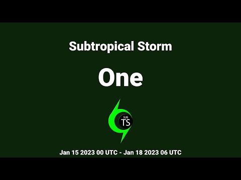 2023 Atlantic #01 - Subtropical Storm One