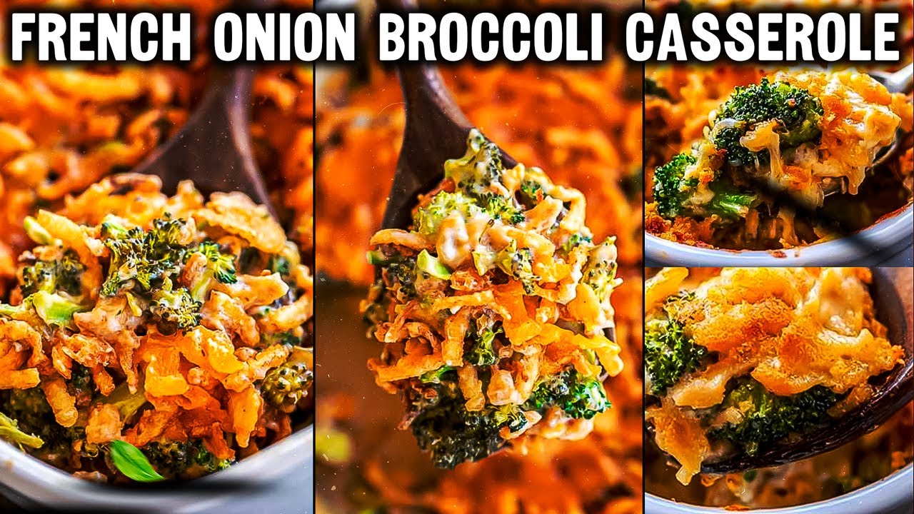 Easy BROCCOLI Cheese Casserole Recipe With Only 5 Ingredients