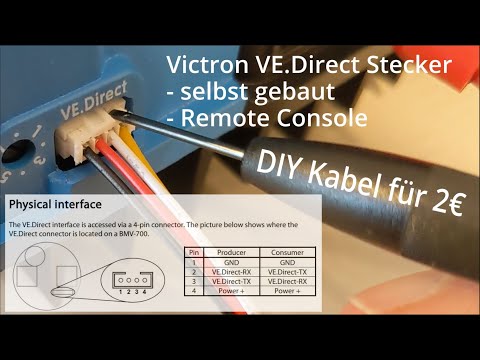 Victron VE.Direct Kabel im Selbstbau 2€