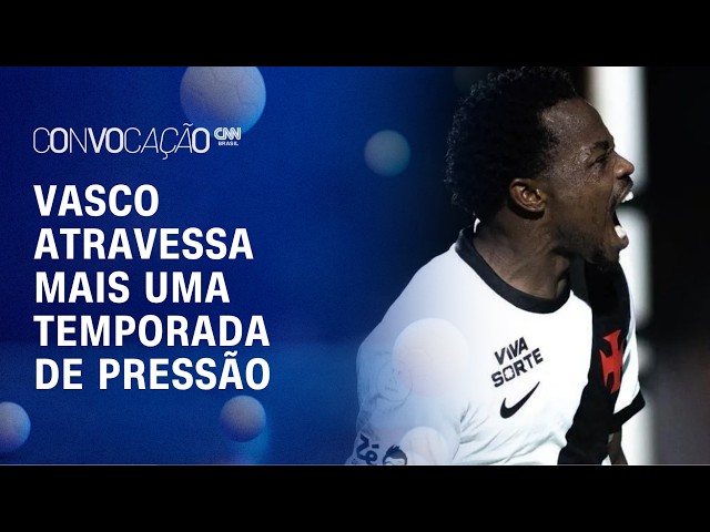 Vasco vive de migalhas há anos? Debate aponta falta de protagonismo e crise | CONVOCAÇÃO CNN