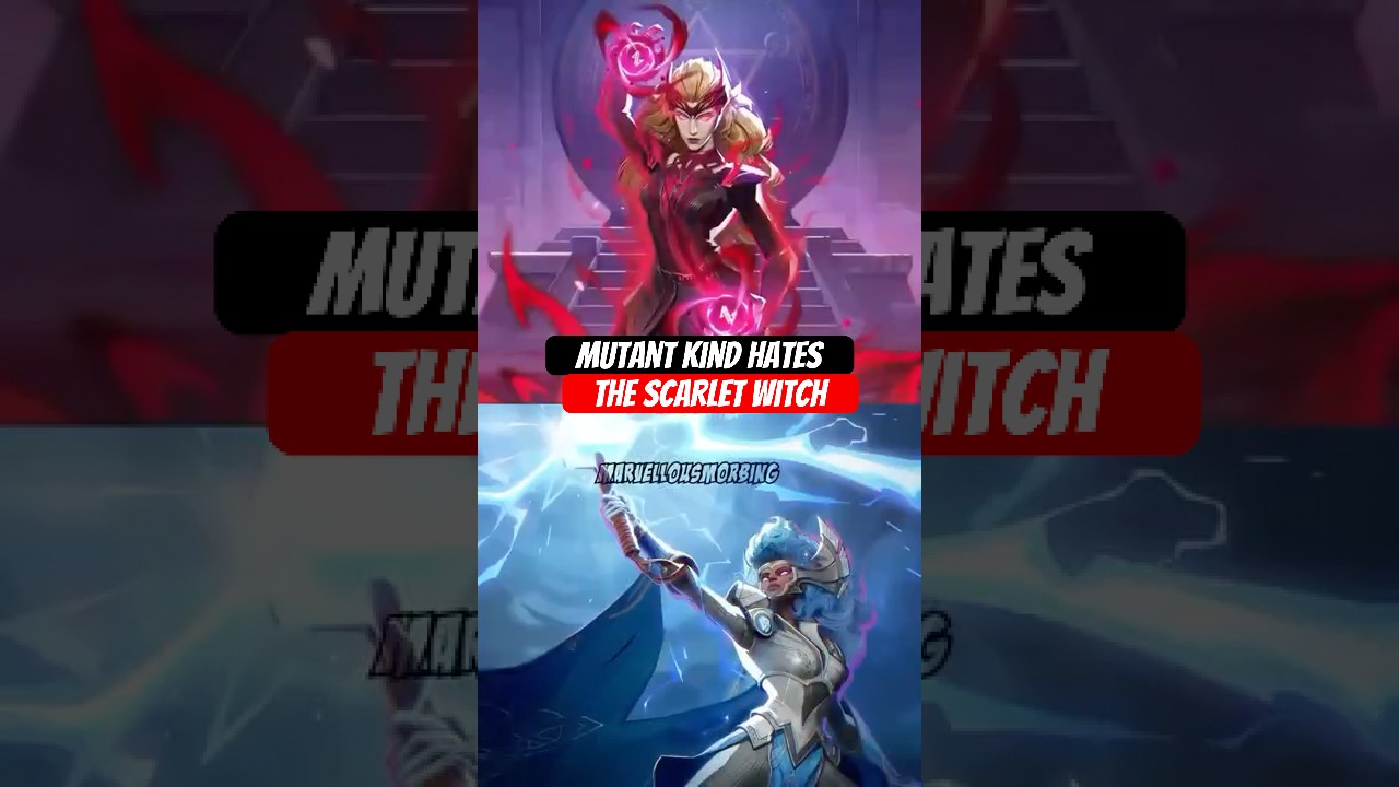 Mutants Hates Scarlet Witch Interactions - Marvel Rivals #marvelrivals #shorts