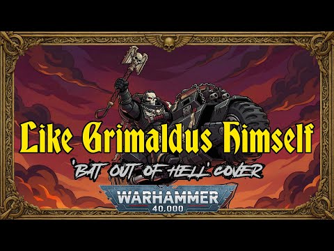 'Like Grimaldus Himself' - a Warhammer 40k Black Templars / Space Marine cover of 'Bat Out of Hell'