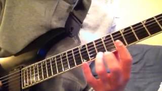 Arsis &quot;My Oath to Madness&quot; chorus lick