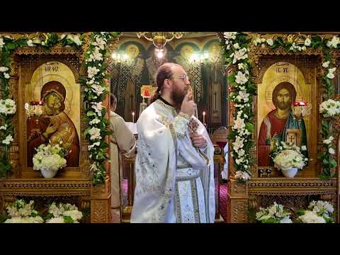 Părintele Nectarie Dărăban - Predică în a 2-a zi de Paști - 25.04.2022 - Mănăstirea Sighișoara