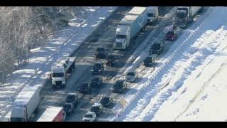 Virginia I-95 Motorists Remain Stranded Due To Winter Storm