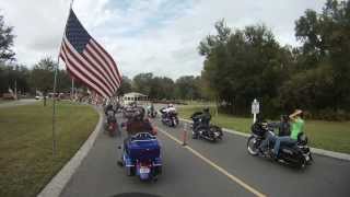 preview picture of video '12/14/2013  Tampa Defenders Wreaths Across America Ride'