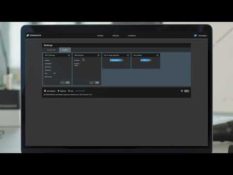 Sennheiser Control Cockpit - SMS and E-Mail notifications | Sennheiser