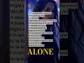 Alone Pt II Karaoke Alan Walker Ava Max Learn English Singing With Lyrics Subtitles
