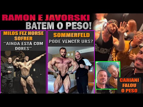 Oficial: Ramon e Javorski de peso batido! + Milos fez Horse sofrer + Sommerfeld
