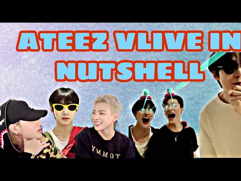 Ateez Vlive In Nutshell Mostly Yunho, San & Seonghwa| #Ateez #에이티즈