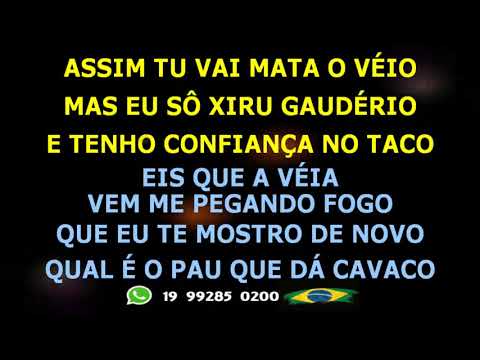 Portal Gaúcho - Reencontro com a Chica - Karaokê