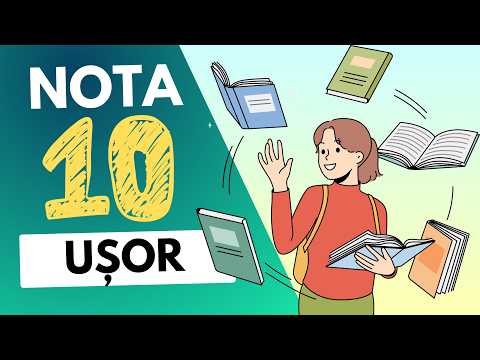 Cum să Înveți Eficient și să iei Note Mari?!