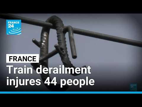 French police suspect train derailment was sabotage