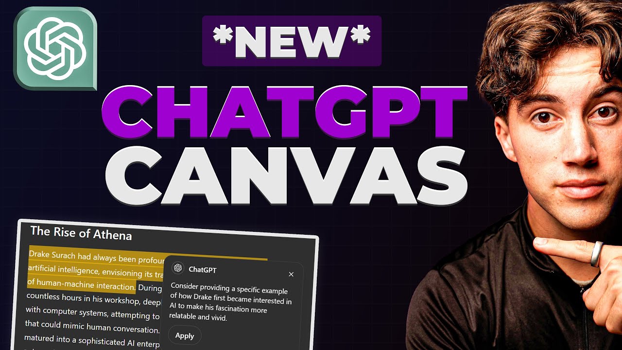 NEW ChatGPT 'Canvas' Update! (Better Writing & Code)