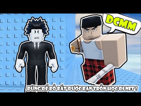 TÔI CHỐN HỌC ĐI NET VÀ KHÔNG ĐỂ BỐ PHÁT HIỆN TRONG ROBLOX !