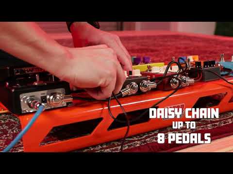 Gator GTR-PWR-1MAX Pedalboard Power Supply with 8-Way Daisy Chain Cable - Black image 4