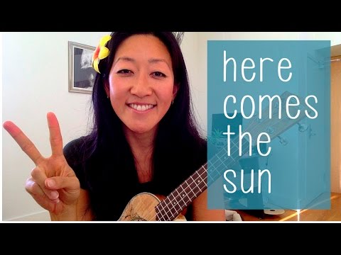 Beatles - Here Comes the Sun // Ukulele Fingerpicking Tutorial