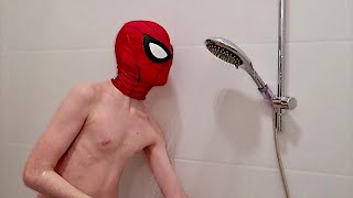 Spiderman's Morning Routine In Real Life (Part 1)