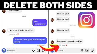 How to Delete Instagram Chat From BOTH SIDES 2024 I Clear Chat In Instagram