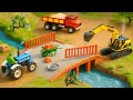 Mini Tractor Water Pump Power Test Smart Farming Science Project DIY Diesel Engine Machine