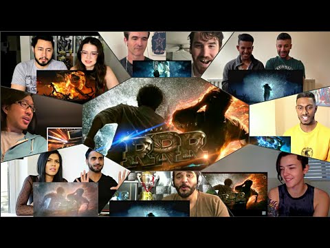 RRR Motion Poster Reaction By foreigners | NTR, Ram Charan, Ajay Devgn, Alia Bhatt,| SS Rajamouli |