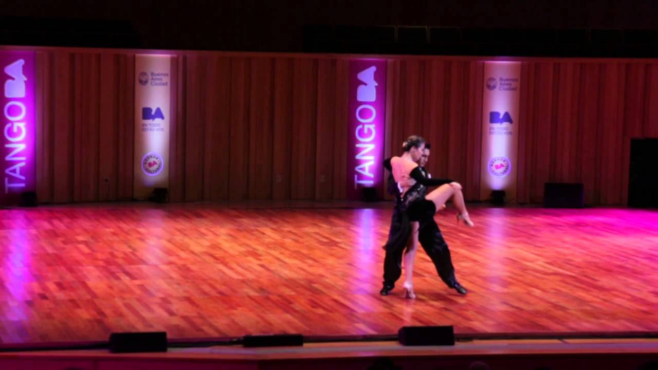 Mundial tango escenario 2015 Angeles Carrion y Diego Pagaza