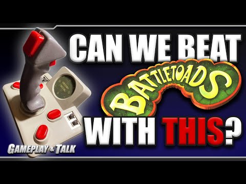 Can We Beat BATTLETOADS With the QUICKJOY N-PRO? (for NES)