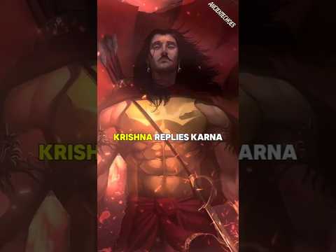 When Lord Krishna taught Dharma to Karna