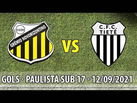 GOLS - Paulista 2021 Sub 17   Novorizontino x Comercial Tiete (12/09/2021)